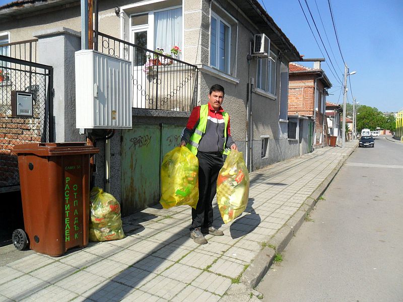 Община Пловдив прилага европейски модел за събиране на отпадъците