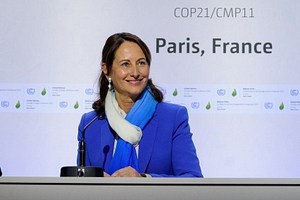 Френският министър на околната среда Сеголен Роаял стана председател на COP21